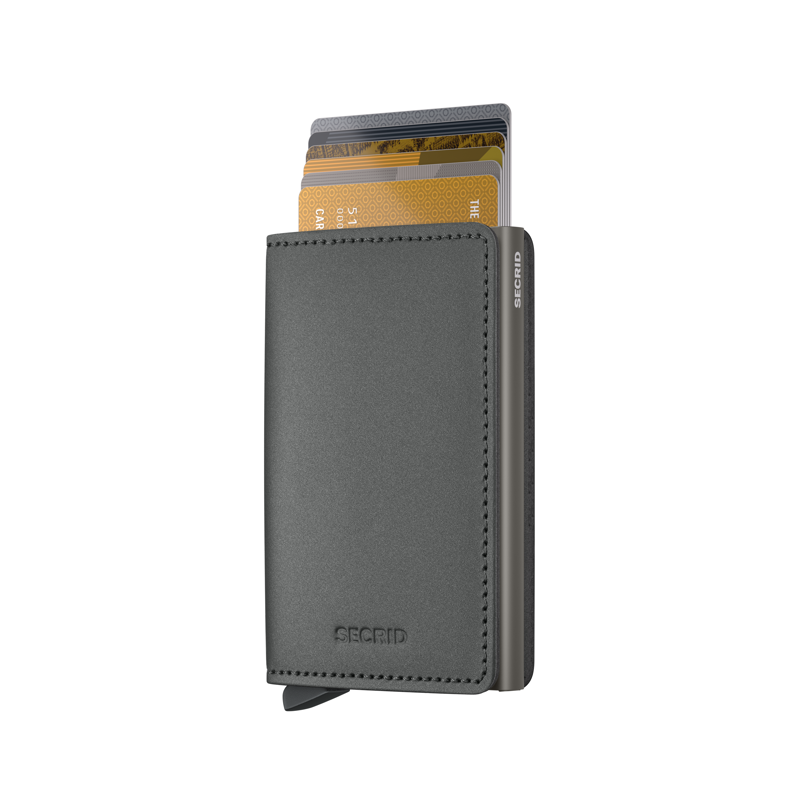 Secrid Slimwallet Svart/grå 1