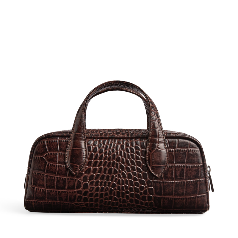 MARKBERG Håndtaske ThoraMBG Croco Brown Croco 5