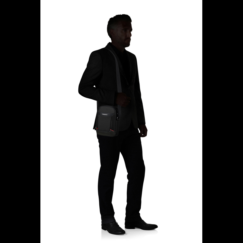 Samsonite Skuldertaske Pro-Dlx 6 Sort 10" 2
