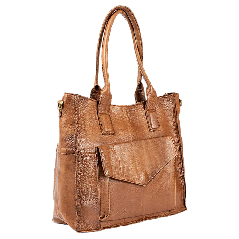 RE:DESIGNED Handväska Otilia Urban Brun 15" 3