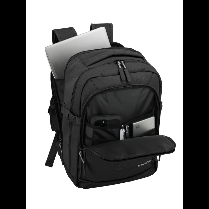 travelite Rygsæk Kick off Cabin Backpack Sort 2