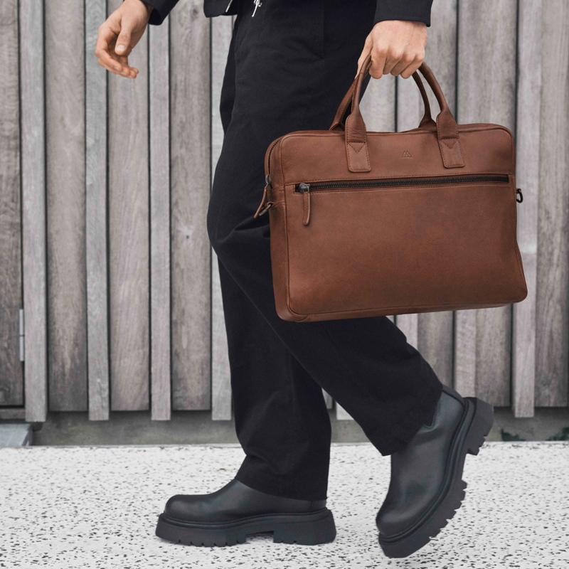 MARKBERG Computertaske Knoxmbg  Cognac 15" 10