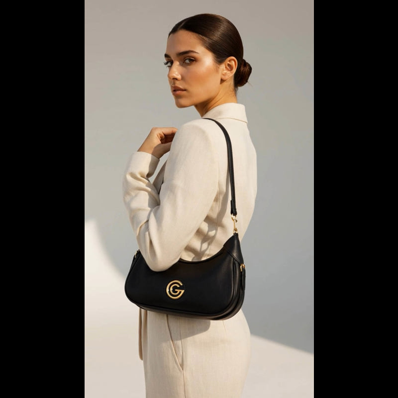 Gabriella G Firenze Skuldertaske Carla Sort 6