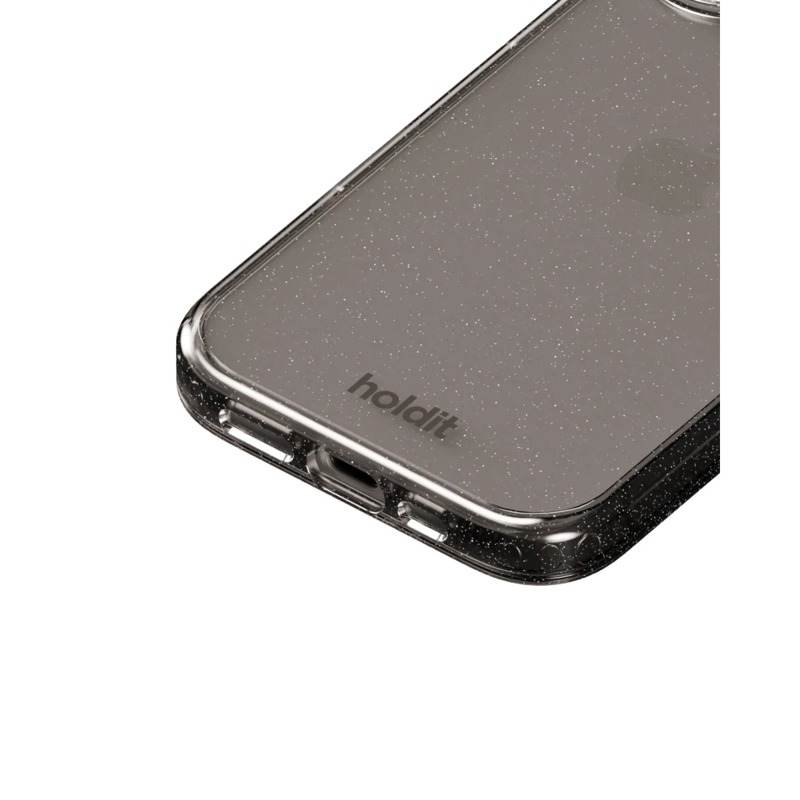 Holdit Mobilfodral Glitter Svart Iphone 16 4