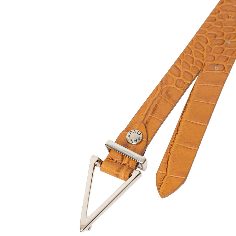 RE:DESIGNED Bælte Freda Cognac 85 Cm 4
