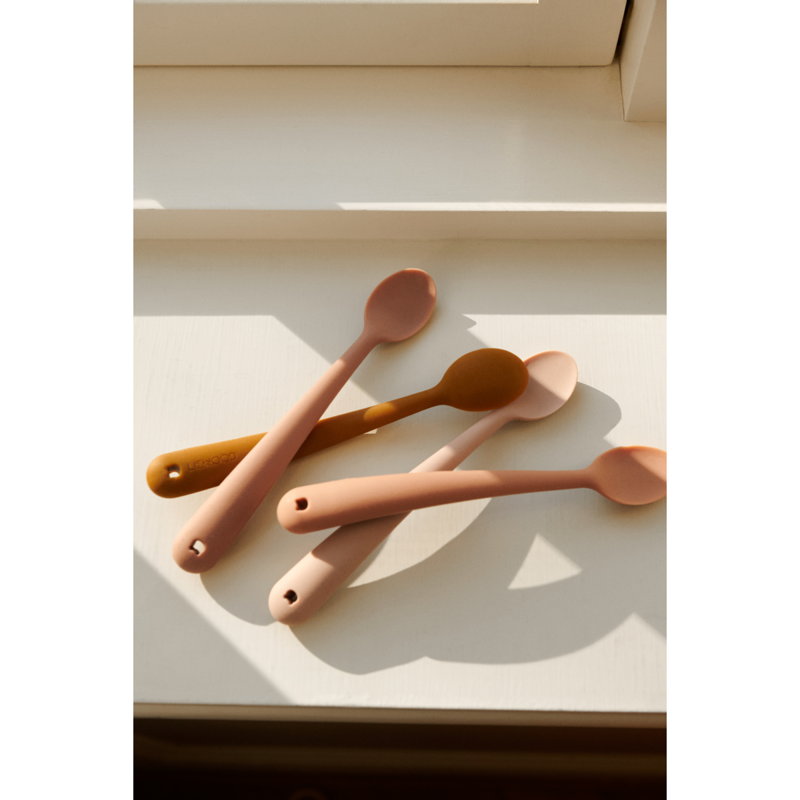 LIEWOOD Babyske Siv 4-pak Rosa 2