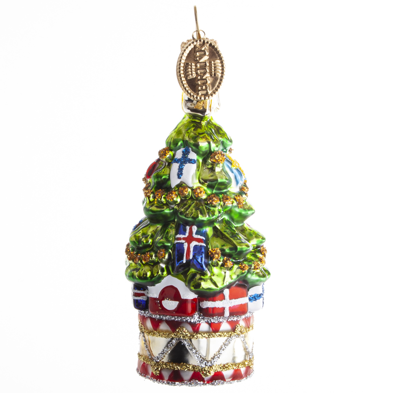 Brink Nordic Glaskugle Juletræ Multi 3