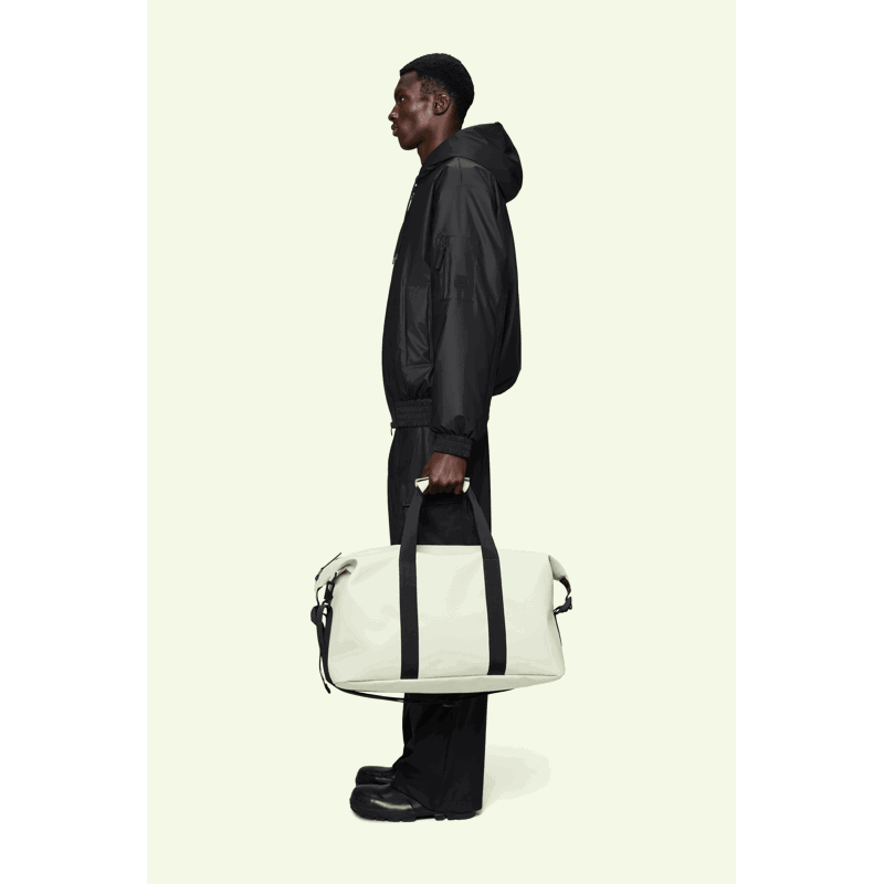 RAINS Resväska Hilo Weekend Bag Beige/grå 4