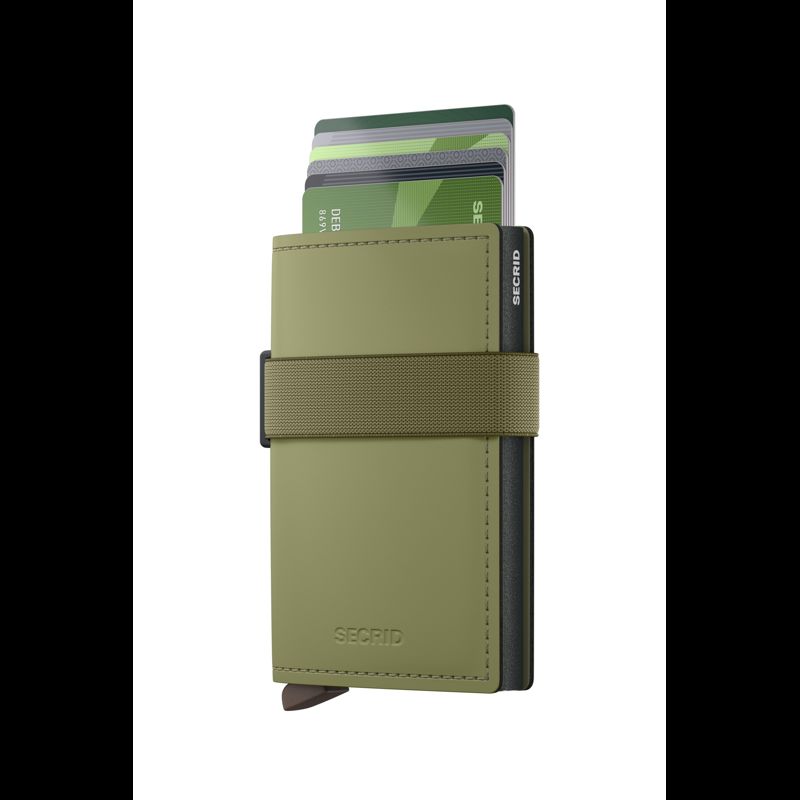 Secrid Korthållare Bandwallet Khaki grön 2