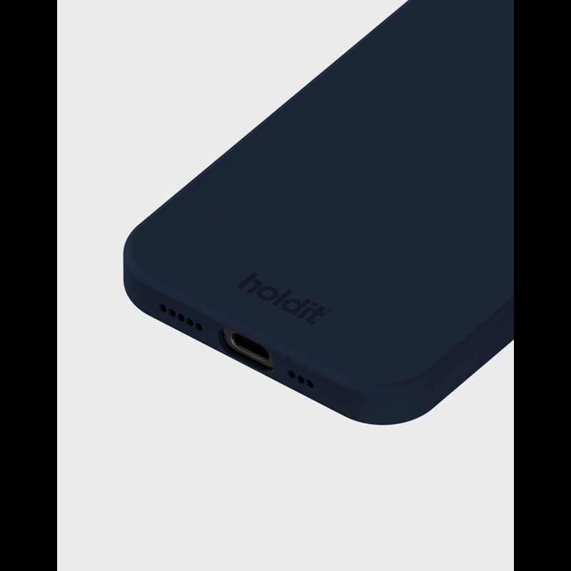 Holdit Mobilcover Midnight Blue M. blå iPhone 16e 3