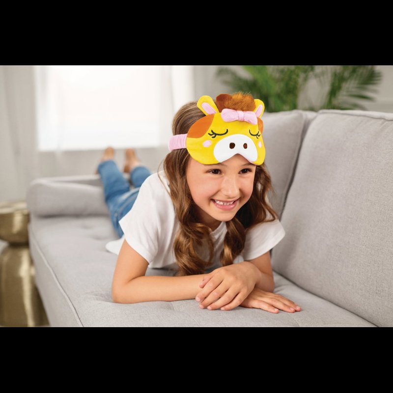 Go Travel Sovebrille Giraffe Snuggle Gul 2