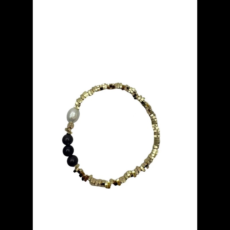 Conmé Armbånd Frida Pearl M. Grå 1