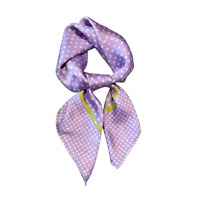 By Stær Scarf Callie  Lila/vit