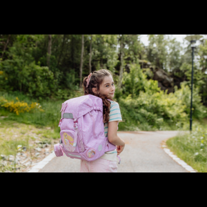 Beckmann Skoletaskesæt Classic Rosie Lyserød m/stjerner alt image