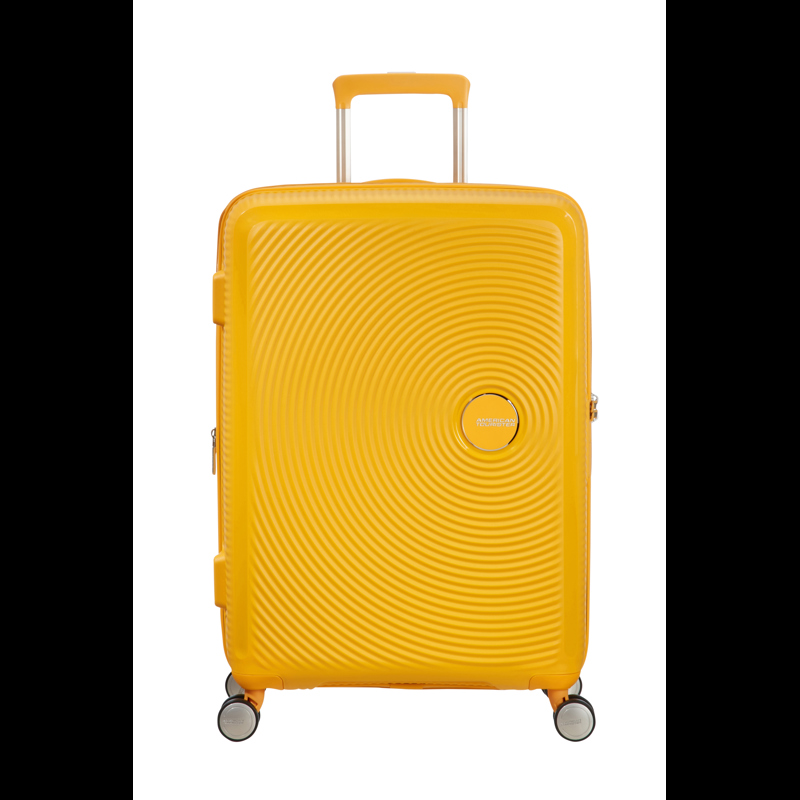 American Tourister Resväska Soundbox Gul 67 Cm 1