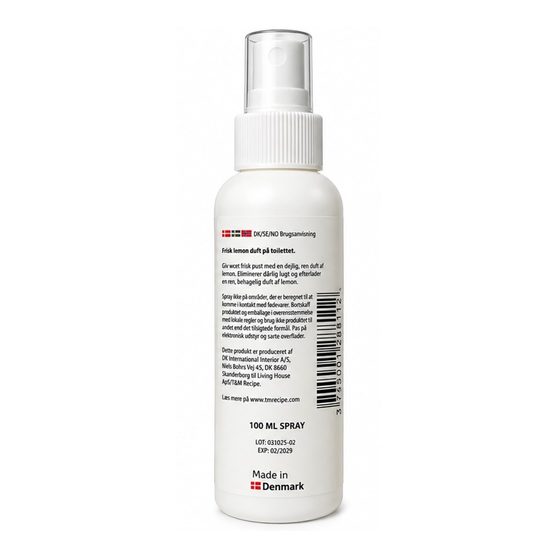 T&M Recipe Rumssprej citron Vit 3