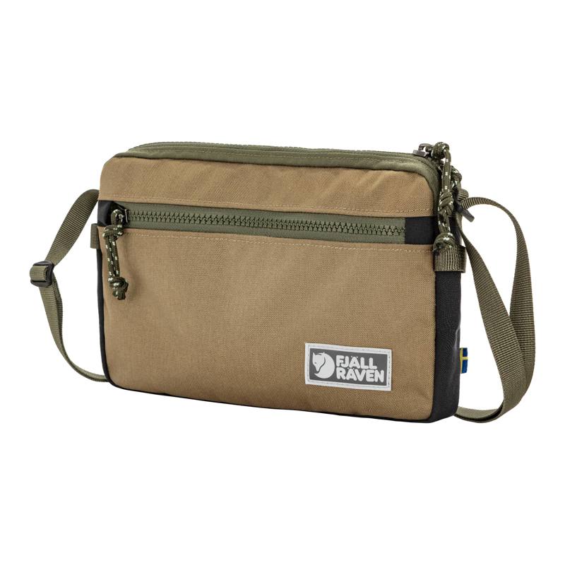 Fjällräven Skuldertaske Vardag Pocket L Grøn/grå 3