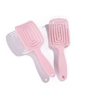 TBC Hårborste Detangling Hollow Rosa alt image