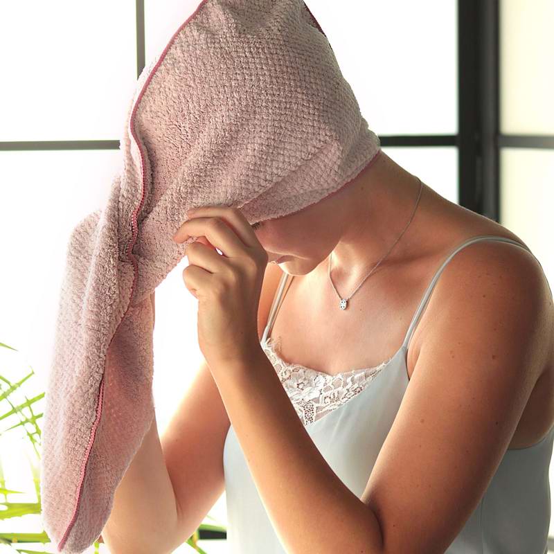 Parsa Hårturban Rosa 4