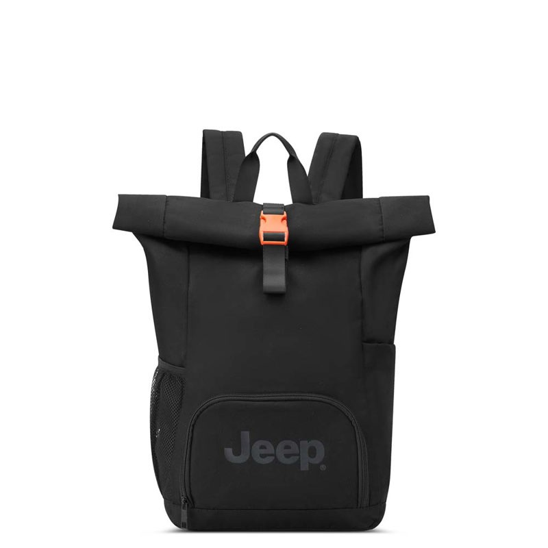 Jeep Rygsæk rolltop JS016D Sort 15" 1