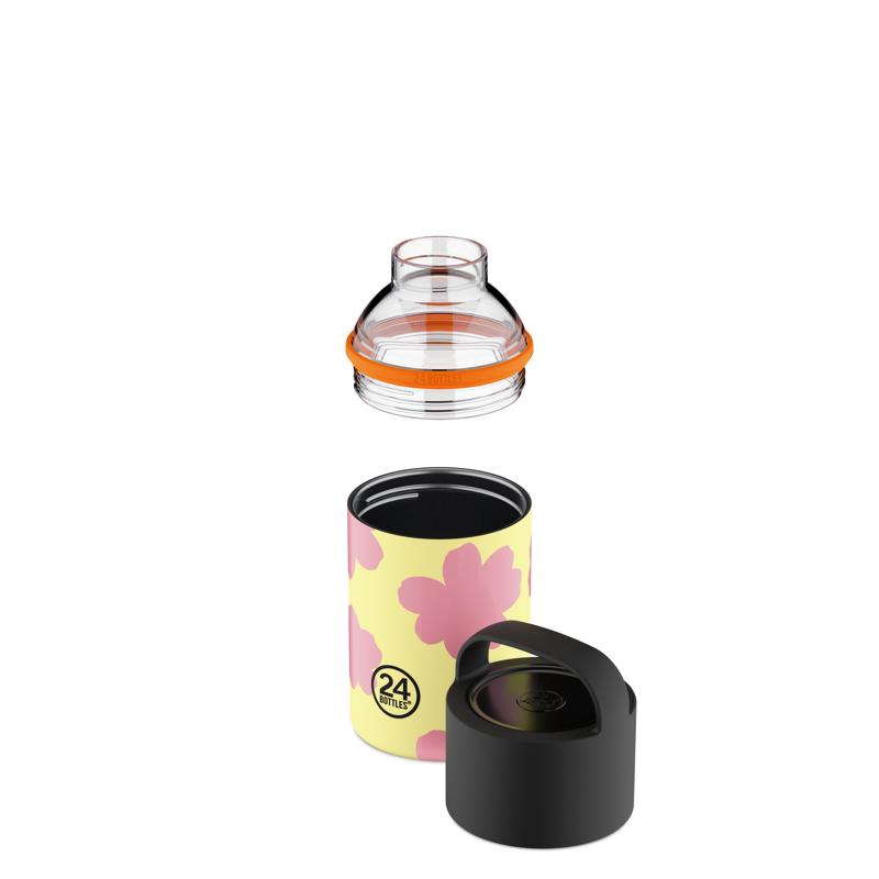 24Bottles Dricksflaska Spin Bottle Gul 2