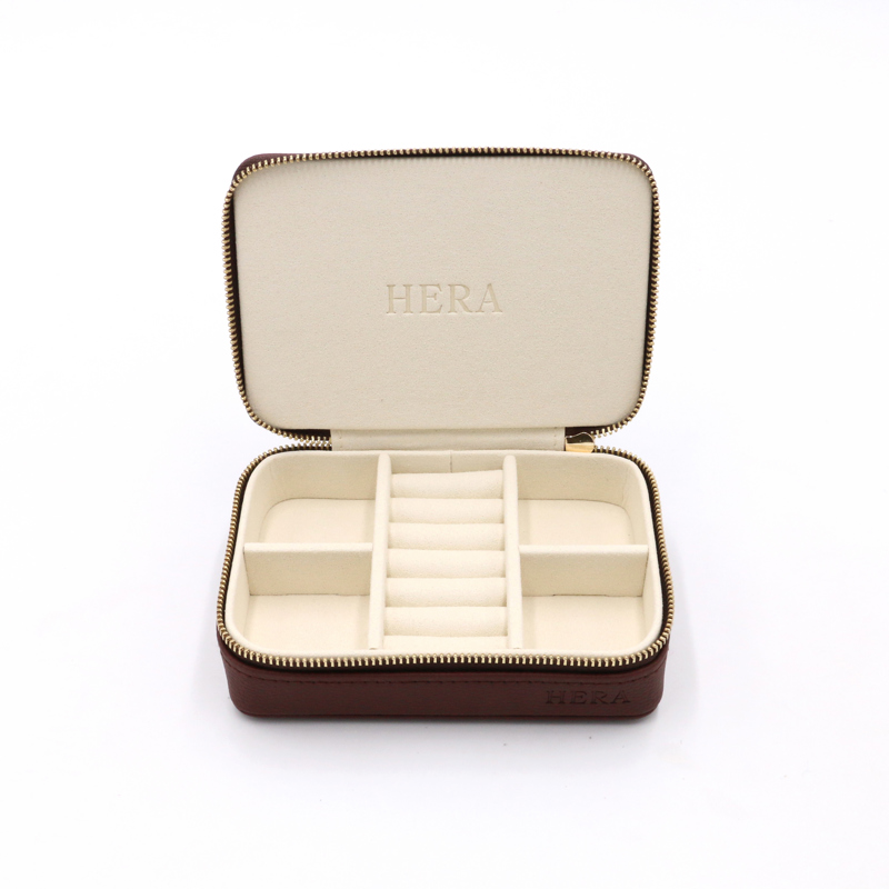 HERA Smykkeskrin lille Bordeaux 3