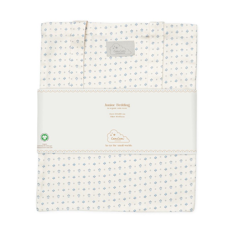 Cam Cam Copenhagen Juniorsängkläder Caprice Beige/blå 100x140 cm 4