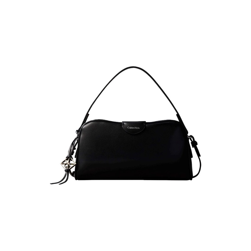 Calvin Klein Håndtaske Embossed Logo Sort 1