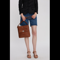 Adax Skuldertaske Birgitte Brescia Caramel 1