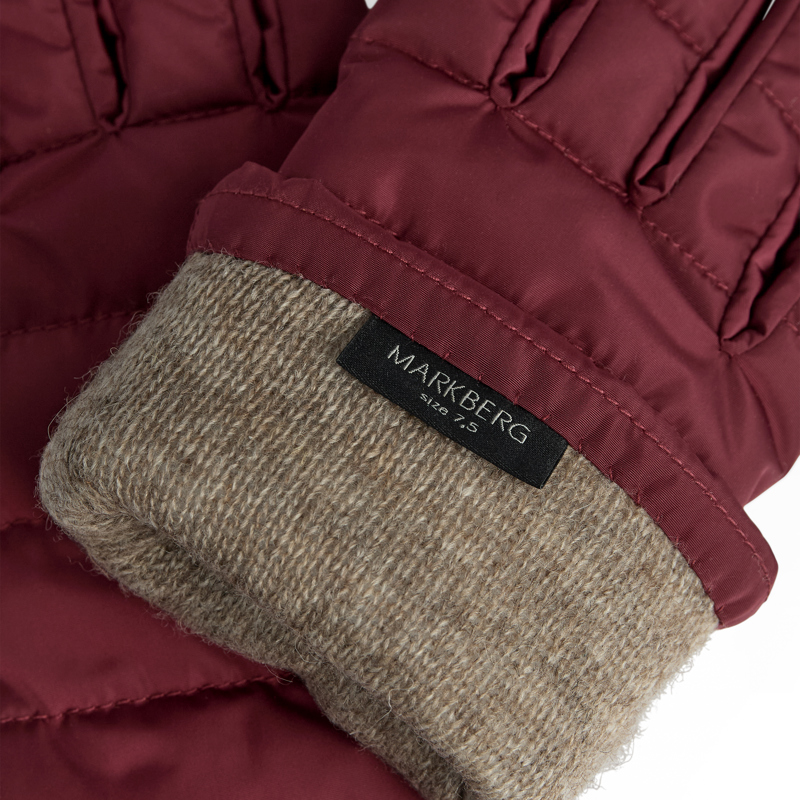 MARKBERG Damehandsker Alberte Bordeaux Str. 7 4