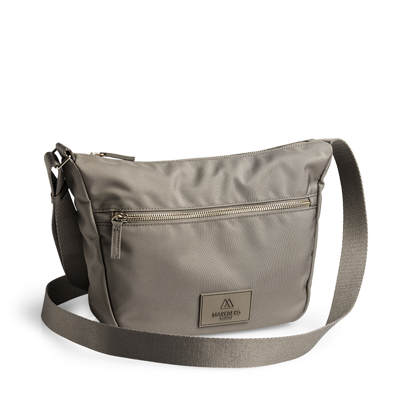 MARKBERG Crossbody Monombg Gråbrun 6