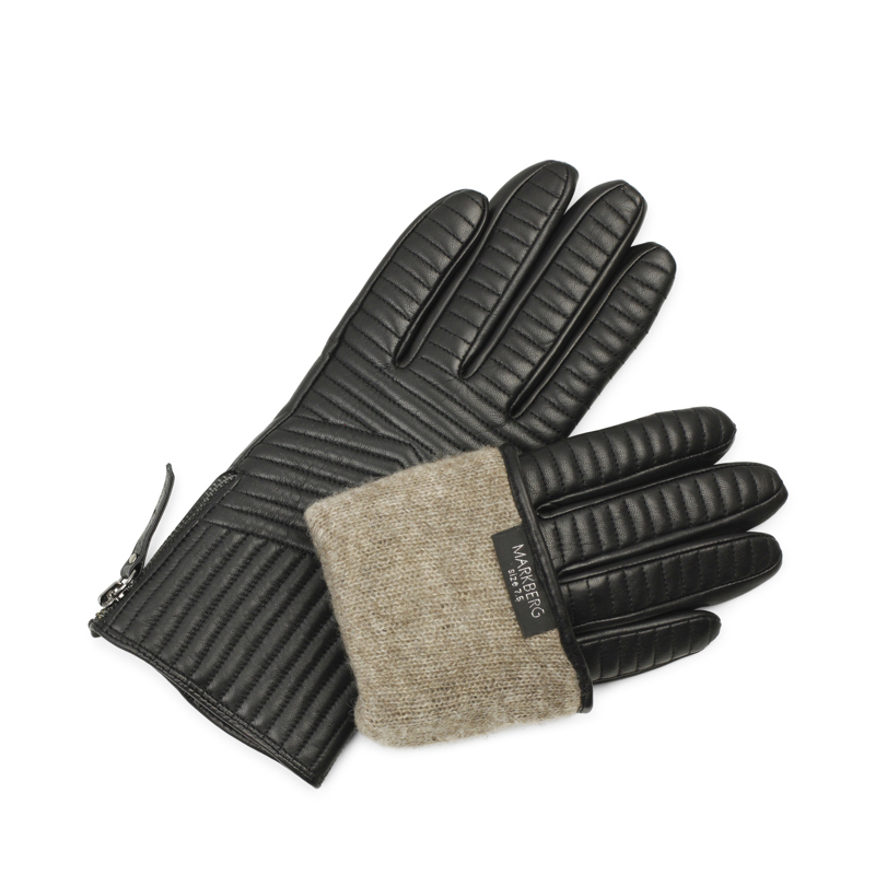 MARKBERG Damehandsker Mabel Sort Str. 6,5 2