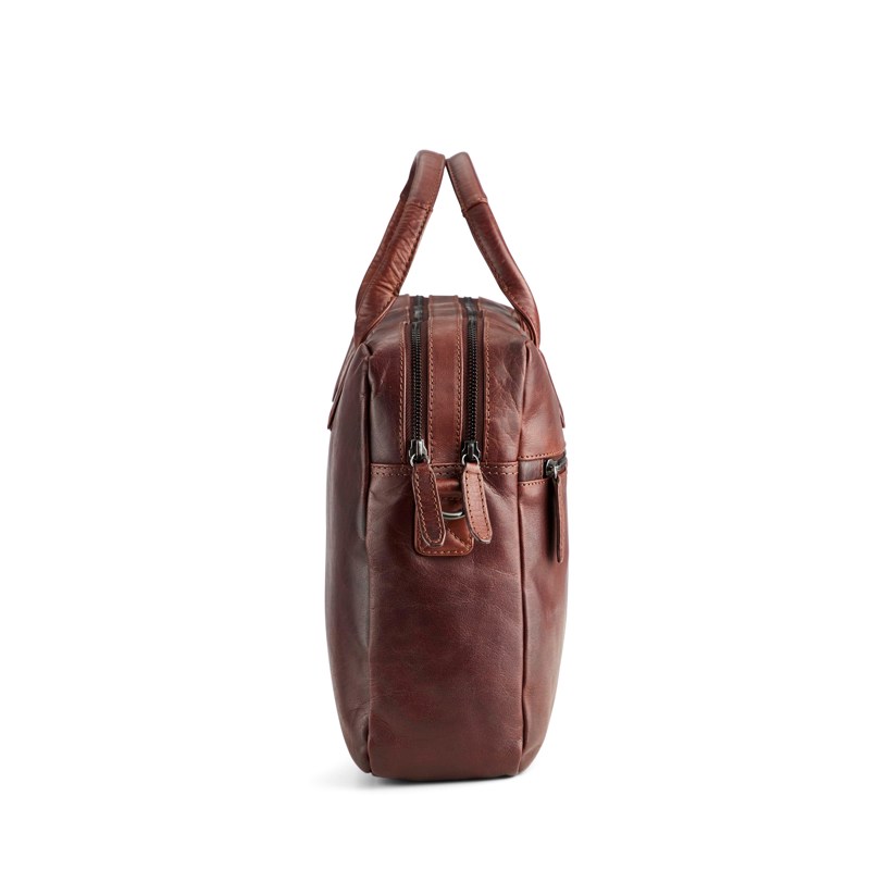 Tyler & Co Computertaske Denver Cognac 14" 3