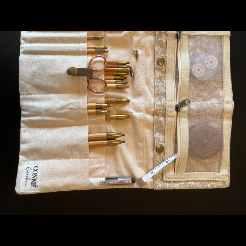 Conmé Pindeetui Creative print Beige 9