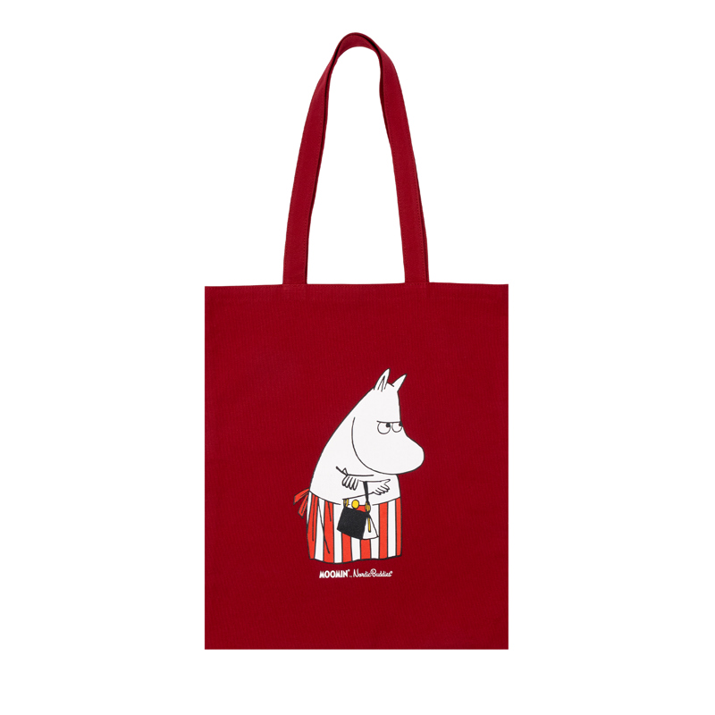 Nordic Buddies Tote Bag Muminmmamma  Bordeaux 1