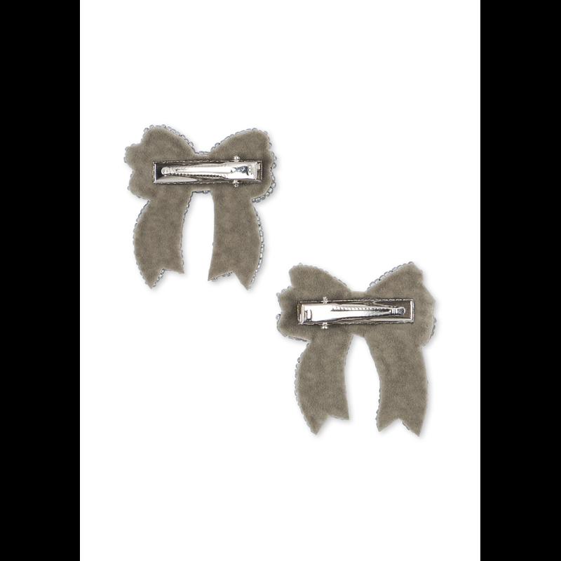 Konges Sløjd Hårklämma 2-pack Sequin Silver 3