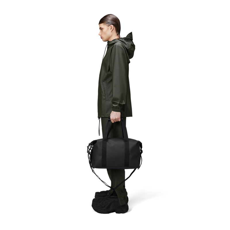 RAINS Rejsetaske Hilo Weekend Bag S Sort 2