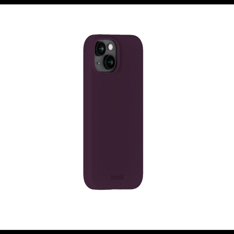 Holdit Mobilcover Deep Plum Blomme Iphone 15 2