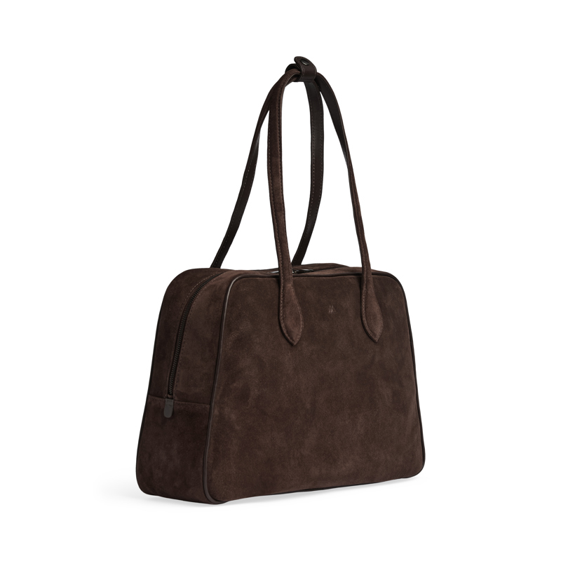 MARKBERG Computertaske EdenaMBG Suede M. Brun 14" 3