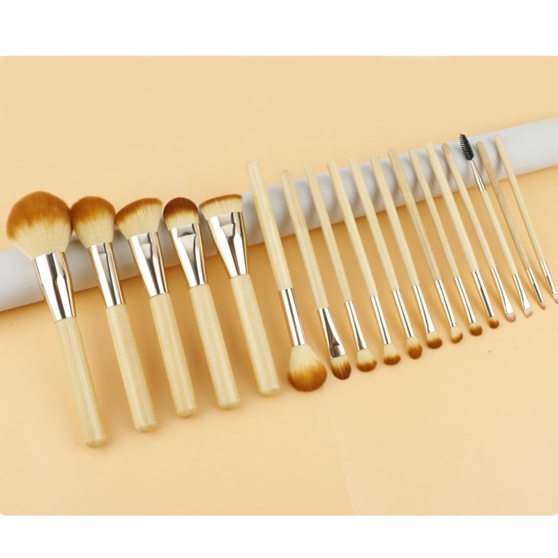 Technique Pro Makeupbørste Sæt Golden Bamboo Gylden 5