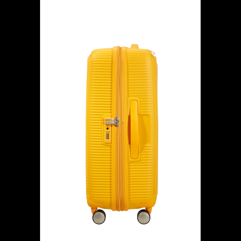 American Tourister Resväska Soundbox Gul 67 Cm 3