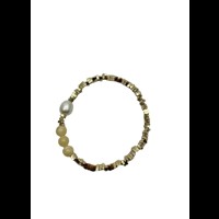Conmé Armbånd Frida Pearl Gul 1