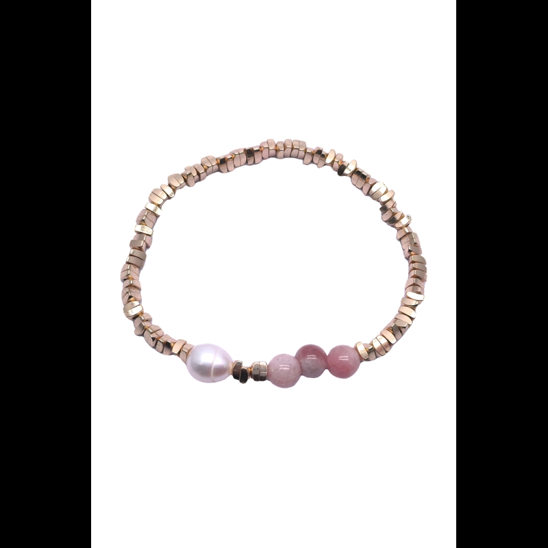 Conmé Armbånd Frida Pearl Rosa 1