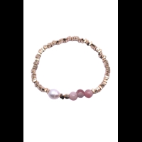 Conmé Armbånd Frida Pearl Rosa 1