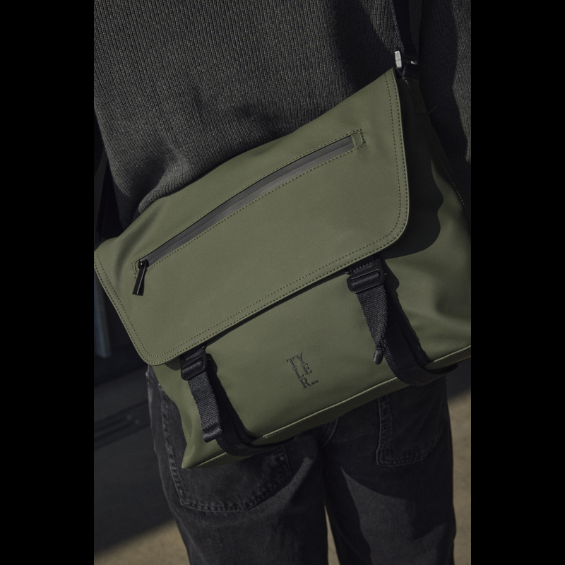 Tyler & Co Datorväska Santiago Oliv 14" 7
