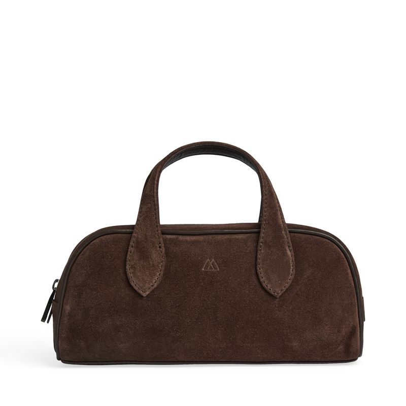 MARKBERG Håndtaske ThoraMBG Suede M. Brun 1
