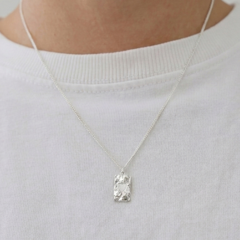 Winther Studio Halsband Heart Helios Silver 2