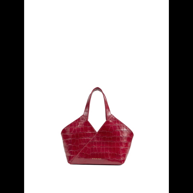 By Malene Birger Crossbody Lullie Croc Rød 1