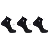 Salomon Strumpor Everyday Lite Q 3-pak Svart Str. 39-41
