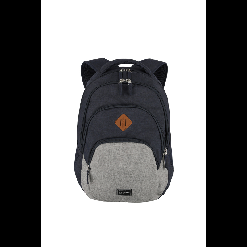 travelite Basics ryggsäck Blågrå 15" 1